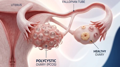 Синдром поликистозных яичников (СПКЯ): причины и лечение